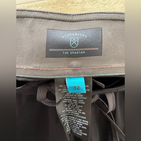 NWOT Bluesmiths The Spartan Board Shorts Men’s 32X 11 Almost Black Beach - Picture 10 of 13